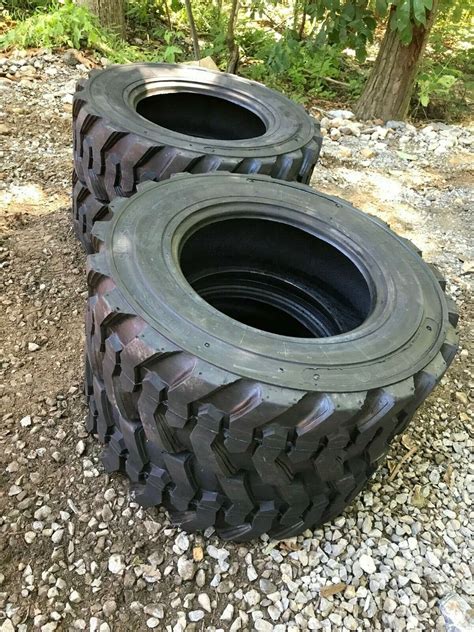 4 new double wall 10-16.5 skid steer tires wheels rims|Set of Four New 10X16.5 Heavy Duty Loader Skidsteer Tire 10 16.5.